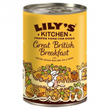 Hrana umeda pentru caini Lily&amp;#39;s Kitchen Great British Breakfast 6 x 400g