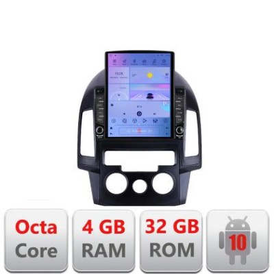 Navigatie HHyundai I30 2009-2012 clima manuala G-i30ac ecran tip TESLA 9.7&amp;quot; cu Android Radio Bluetooth Internet GPS WIF CarStore Technology foto