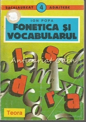 Fonetica Si Vocabularul - Ion Popa