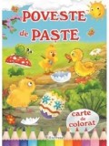Cumpara ieftin Poveste de Paste. Carte de colorat/***