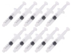 Set 10 Seringi 5ml Luer Lock Transparent Polipropilenă