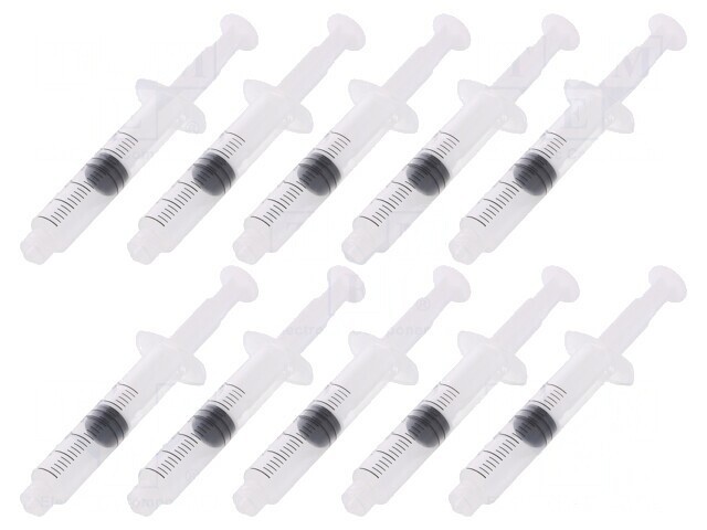 Set 10 Seringi 5ml Luer Lock Transparent Polipropilenă