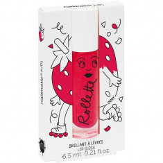 Nailmatic Kids Rollette lip gloss pentru copii culoare Strawberry 6,5 ml