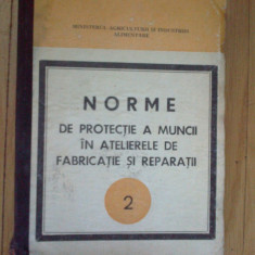 a2 Norme de protectie a muncii in atelierele de fabricatie si reparatii