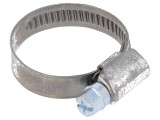Colier de str&acirc;ngere cu şurub W: 12mm, Crimpare 20&divide;32mm, DD W2 - Accesoriu de fixare profesional