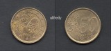 SPANIA 2001, 50 euro centi