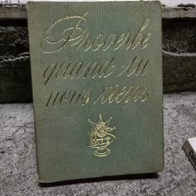 Proverbe quand tu nous tiens - Paschoud Nicole foto