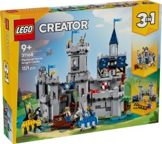 LEGO&reg; Creator - Castel medieval cu cai si cavaleri (31168)