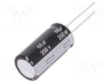 Condensator electrolitic Panasonic 68uF 350V THT &Oslash;16x31,5mm