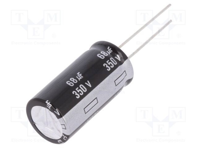 Condensator electrolitic Panasonic 68uF 350V THT &Oslash;16x31,5mm