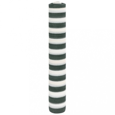 vidaXL Plasă protecție intimitate, verde/alb, 1,8x10 m, HDPE, 75 g/m&amp;sup2; foto