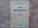 CURS DE GEOMETRIE DESCRIPTIVA, PARTEA I -A - GH.A. NICHIFOR, 1941