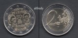 FRANTA 2013, 2 euro, Tratatul de la Elysee