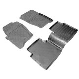 Covorase Auto Tip Tavita Cauciuc Land Rover Range Rover Sport 2005-2013, Negre, Protectie Tunel Spate, ALM