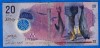 (1) BANCNOTA MALDIVE - 20 RUFIYAA 2015, POLYMER, EXOTICA, CIRCULATA
