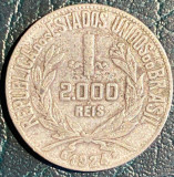 2000 REIS BRAZILIA 1924 ARGINT / VEZI POZE...