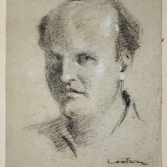 Constantin Ionescu (Constion) - Portretul pictorului Iacob Brujan