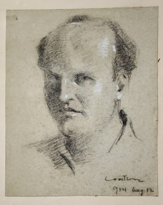 Constantin Ionescu (Constion) - Portretul pictorului Iacob Brujan foto