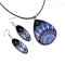 set bijuterii lemn , set colier si cercei 45945