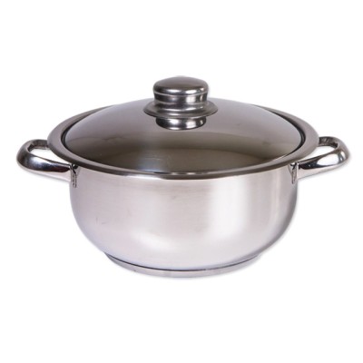 Oala inox Cocinera Zilan, 14 l, nr 32, capac inox foto