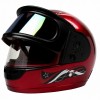 Casca Moto/Scuter Full Face FIXATO, Viziera Dubla, Marime Universala 59-62cm, Rosu