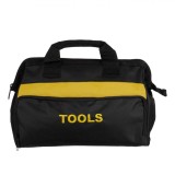 Geantă Unelte, Model Tools, Negru cu Detalii Galbene, Dimensiuni 30x13x25 cm, Oem