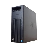 Unitate PC Refurbished, HP Z440 TOWER Workstation, Procesor XEON E5 1620 V3, Memorie RAM 8 GB, SSD 512 GB NOU, Windows 10 Pro, Placa video Nvidia Quad