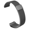 Curea tip Milanese Loop compatibila cu Garmin Vivoactive 4, Telescoape QR, 22mm, Space Gray, Very Dream