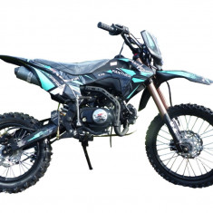 Motocicleta cross copii KXD 140cc, DB 609 Pro Panther, 4T, roti 17&quot;/14&quot Cod Produs: MX_NEW 7079BKT