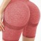 B639-58 Pantaloni sport midi cu talie inalta si efect de Push-Up