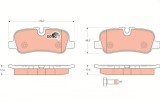 TRW GDB1632 COTEC set placute frana,frana disc