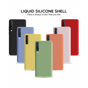 Husa Silicone Case Xiaomi Mi Note 10 Lite 4G Roz