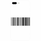 Husa silicon pentru Apple Iphone 7 Plus, Bar Code