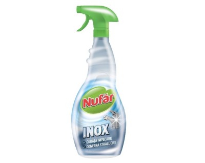 Solutie curatare inox Nufar, 500 ml foto