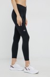 Under Armour Colanți 1368700 femei, culoarea negru, material neted