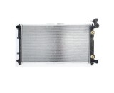 Radiator racire Kia Clarus, 02.1996-08.2001, motor 1.8, 85 kw, 2.0, 98 kw, benzina, cutie manuala, cu/fara AC, 690x388x26 mm, SRLine, aluminiu brazat