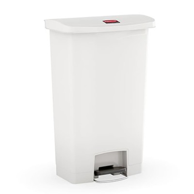 Rubbermaid Coș de gunoi step-on &amp;bdquo;Slim Jim&amp;rdquo; 50 L alb foto