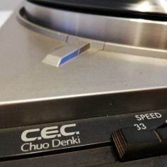 Pick up CEC CHUO DENKI model 8001 - Vintage/Rar/Japan/Perfect/Semiautomat