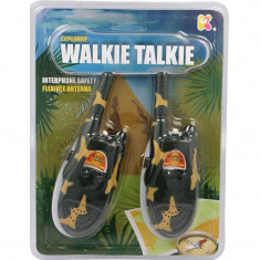 Set Walkie Talkie Micul Explorator, raza de actiune 200 m, 21 cm, 3 - 11 ani foto