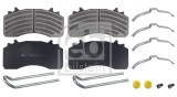 FEBI BILSTEIN 16968 set placute frana,frana disc