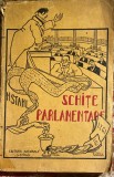 SCHITE PARLAMENTARE,HENRI STAHL/CU AUTOGRAF SI DEDICATIE ,CIRCA 1920