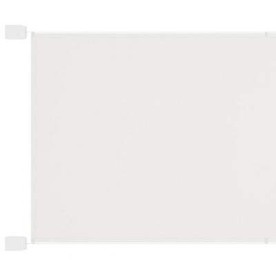 vidaXL Copertină verticală, alb, 100x360 cm, țesătură Oxford foto