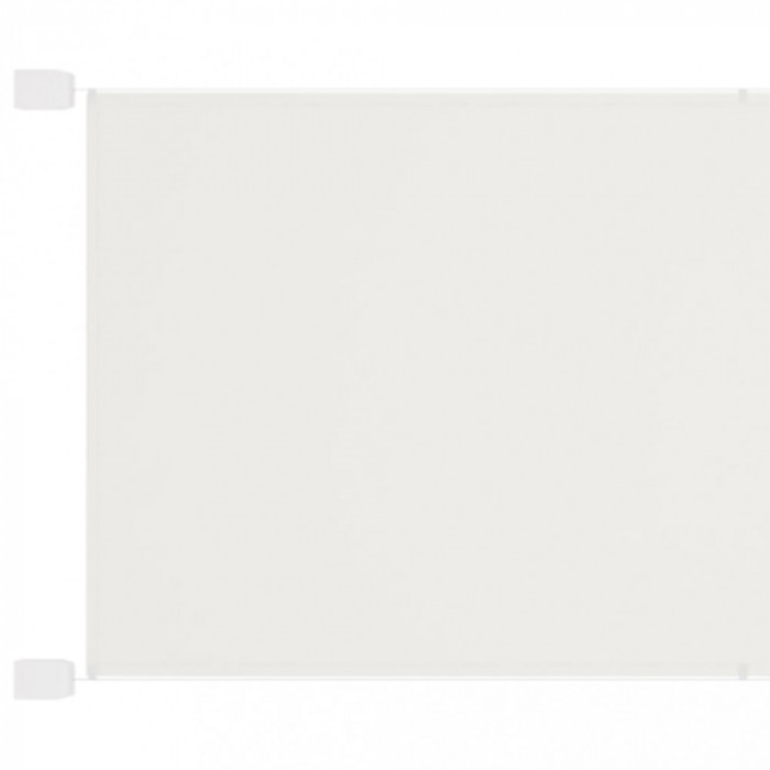 vidaXL Copertină verticală, alb, 60x1200 cm, țesătură Oxford