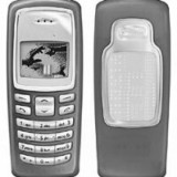 CARCASA pt. NOKIA 2100 NEAGRA CU TASTATURA, PRC