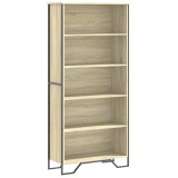 Cumpara ieftin Biblioteca, stejar sonoma, 80x31x169 cm, lemn prelucrat