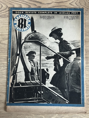 Realitatea Ilustrata 23 Iunie 1943 - Regina Mama Elenea plecand la Florenta foto