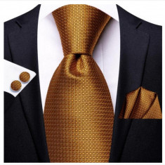 Set cravata + batista + butoni - matase - model 201