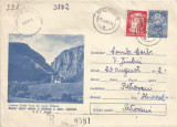Rom&acirc;nia, Cabana Cheile Turzii, &icirc;ntreg poştal circulat intern, 1965