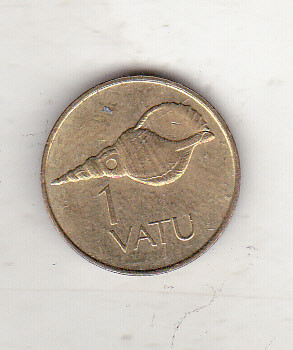 bnk mnd Vanuatu 1 vatu 1990 foto