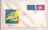 P5 Plic FDC-Prima zi a emisiunii-Colaborarea ciltural economica, necirculat 1973